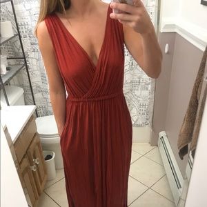 Floor length casual dress